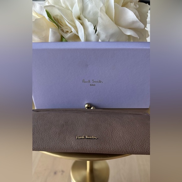 New Paul Smith Kiss Lock Wallet w/Box - Picture 2 of 9